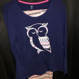 Owl pajama set